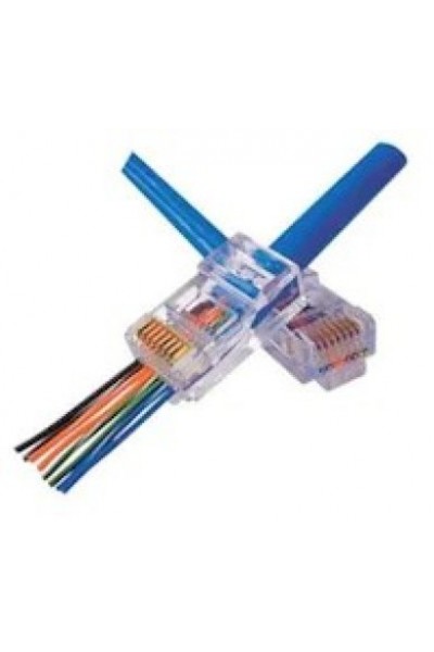 KRN023931 Beek BN-MP6-EASY موصل CAT6 سهل التوصيل، 3U Pack of 100