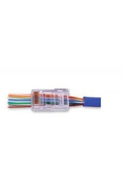 KRN023931 Beek BN-MP6-EASY موصل CAT6 سهل التوصيل، 3U Pack of 100