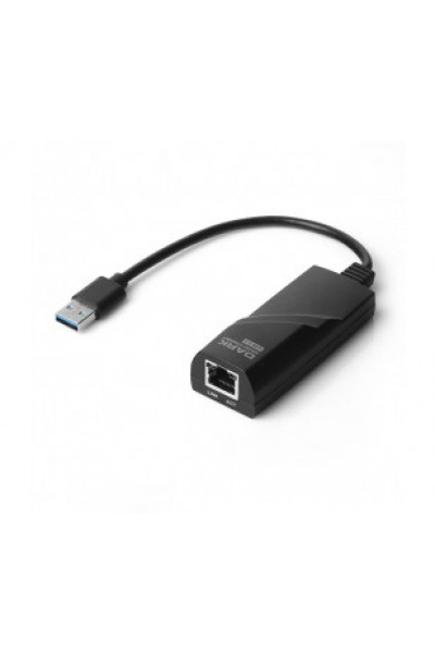 KRN024080 Dark USB 3.0 - DK-NT-U3GLAN2 محول شبكة جيجابت LAN