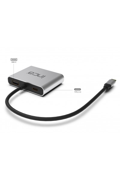 KRN024106 إنكا ITPC-4 USB C إلى 2x HDMI 4K USB 2.0+Pd