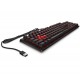 KRN024197 HP 6YW75AA OMEN Encoder Brown Cherry MX لوحة مفاتيح للألعاب مع مفاتيح ميكانيكية تركية - أسود