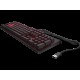 KRN024199 HP 6YW76AA Omen Encoder LED لوحة مفاتيح ميكانيكية سلكية للألعاب RGB (Cherry MX Red)