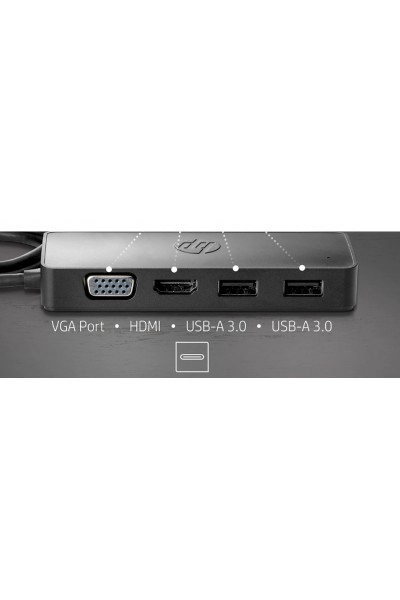 KRN024210 HP 235N8AA USB-C Travel Hub G2 2Usb-Hdmi-Vga Type-c Hub