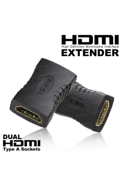 KRN024239 محول HDMI أنثى إلى أنثى داكن DK-HD-AFXF