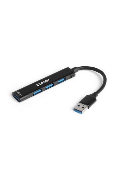 KRN024245 Dark Dk-Ac Usb310 Black Connect Master X4 USB 3.0 - 4 Port USB 3.0 Hub