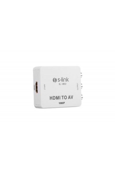 KRN024297 محول S-link SL-HRC2 HDMI إلى Av 1080p Mini Model