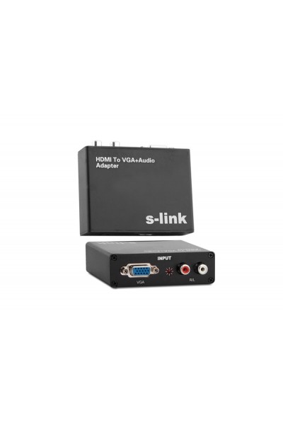 KRN024317 محول محول S-link SL-VHC11 VGA إلى HDMI