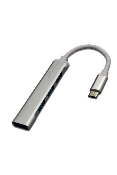 KRN024338 Dexim DHU0003-Dexim Elite USB-Typ-c إلى 4 منافذ USB-A Hub