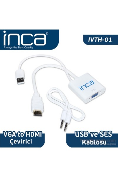 KRN024352 إنكا IVTH-01 محول VGA إلى HDMI