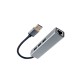 KRN024369 Vcom DH312A USB 3.0 إلى USB3.0-3+RJ45 معدد إرسال