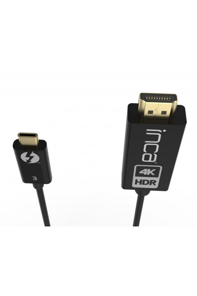 KRN024384 INCA ITCH-30 كابل واجهة USB C إلى HDMI 2.0B 4K 1.8mt