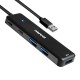 KRN024416 Dark DK-AC-USB347 Connect Master X5C USB3.2Gen 1 Type-A إلى 3 منافذ USB-A&1 منفذ Type-C 2.0-1X Type-C