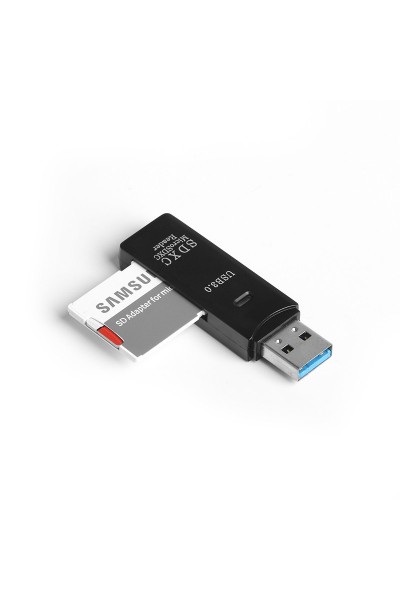 KRN024424 Dark UCR303 USB3.0 SD - قارئ بطاقة MicroSD