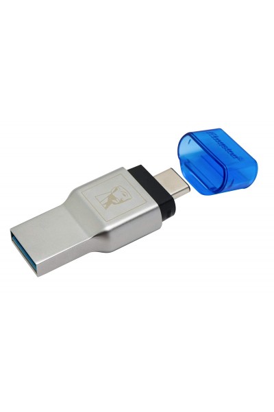 KRN024427 كينغستون FCR-ML3C MobileLite DUO 3C USB-A+USB-C قارئ بطاقات microSDHC-SDXC