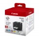 KRN024571 Canon PGI-2500XL أسود-سماوي-أرجواني-أصفر أسود-سماوي-أحمر-أصفر Multipack 4-pack Ink Cartridge