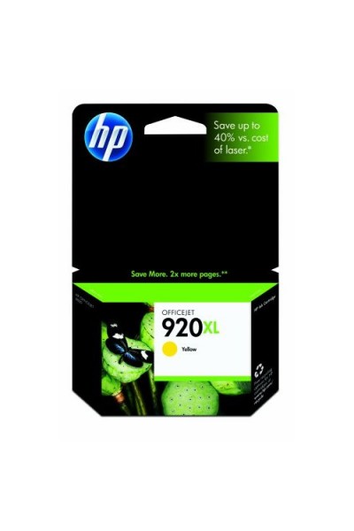 KRN024852 خرطوشة HP 920XL صفراء عالية السعة CD974AE