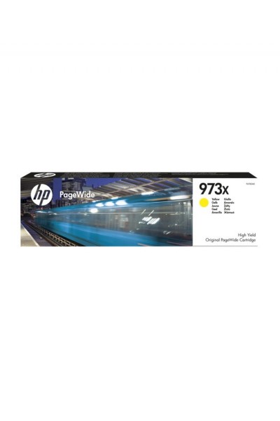 KRN024955 خرطوشة HP 973X صفراء عالية السعة Pagewide F6T83AE