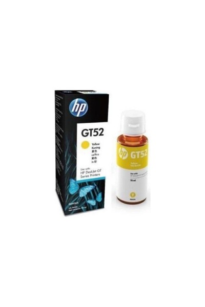 KRN025114 حبر HP GT52 أصفر أصفر M0H56AE