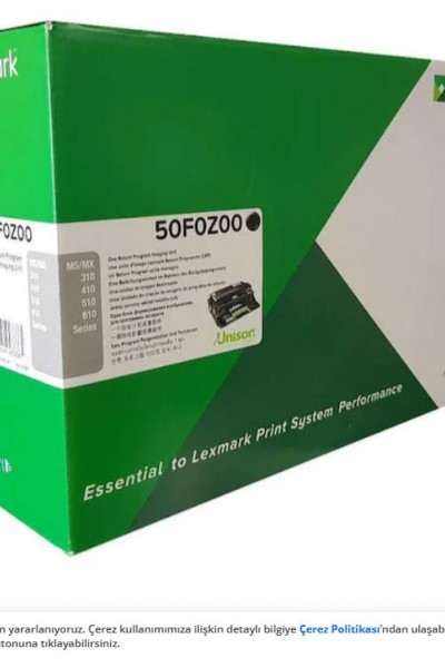 KRN025167 Lexmark 50F0Z00 (500Z) 60,000 صفحة طبل MS310-312-317-410-415-417-510-610 MX317-410-510-511-611