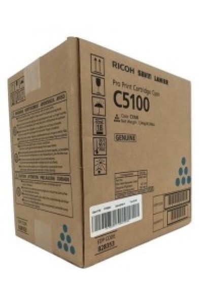 KRN025380 Ricoh C5100C حبر ناسخة أصلي أزرق سماوي Pro C5100