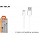 KRN026169 كابل شحن أسود من Hytech HY-X105 بطول 1 متر 2 أمبير من النوع C