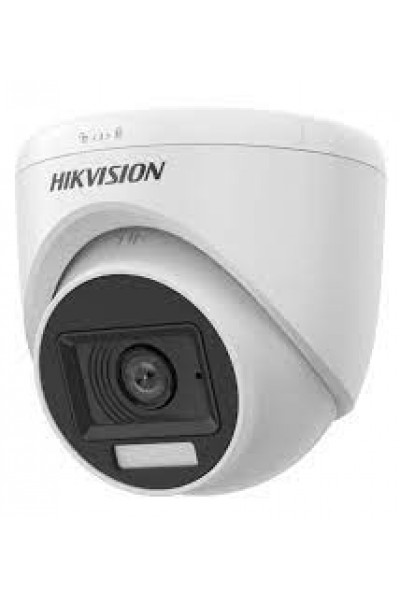 KRN026667 كاميرا Hikvision DS-2CE76D0T-EXLPF TVI 1080P 2mp 2.8mm عدسة ثابتة كاميرا بشكل قبة مزدوجة الضوء