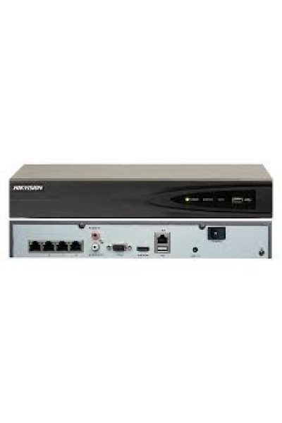 جهاز تسجيل هيكفيجن KRN027055 DS-7604NI-K1-4P 4 قنوات Poe NVR