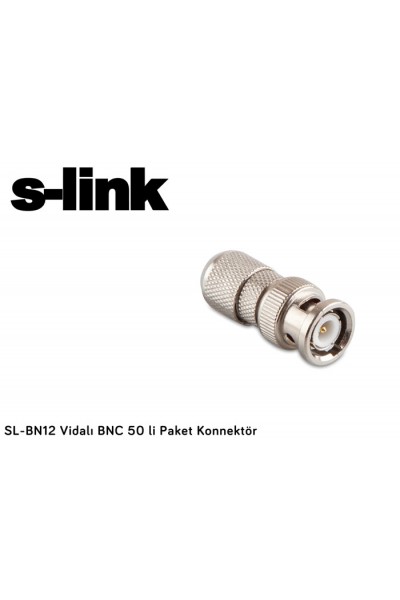 KRN027254 S-link SL-BN12 برغي BNC 50 حزمة موصل