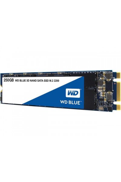 KRN027362 Wd 250 جيجا بايت أزرق M.2 Sata 550 ميجابت في الثانية - 525 ميجابت في الثانية WDS250G2B0B القرص الصلب