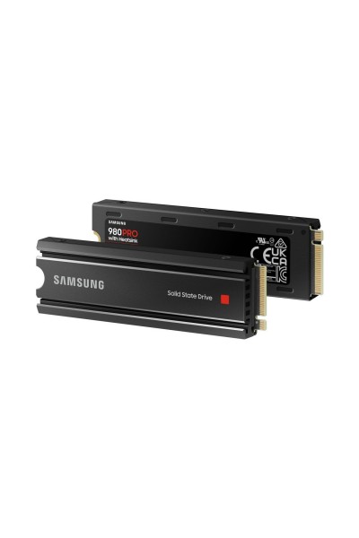 KRN027438 Samsung 2 تيرابايت 980 Pro Cooler PCIe 4.0 x4 NVMe™ 1.3c 7.000MB-5.100MB-s M.2 MZ-V8P2T0CW SSD