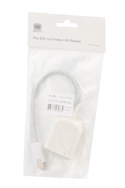 KRN027586 محول فيديو S-link SL-MDV25 إلى Mini DVI