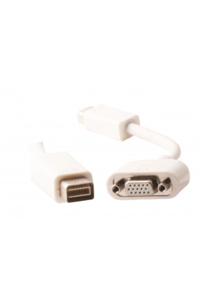 KRN027591 محول Vcom CG595 Mini DVI ذكر إلى محول VGA أنثى