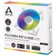 KRN027742 ARCTIC AR ACFAN00254A P12 PWM PST A-RGB 0dB 120 مم إطار أبيض