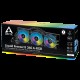 KRN027771 ARCTIC AR ACFRE00101A فريزر سائل II - 360 A-RGB معالج Intel-AMD يدعم مبرد سائل PWM