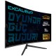 KRN027929 Casper 27 بوصة Excalibur M.E27FHD-G FHD 1 مللي ثانية منحنية 200 هرتز (HDMI + شاشة عرض) FreeSync + G-Sync LED