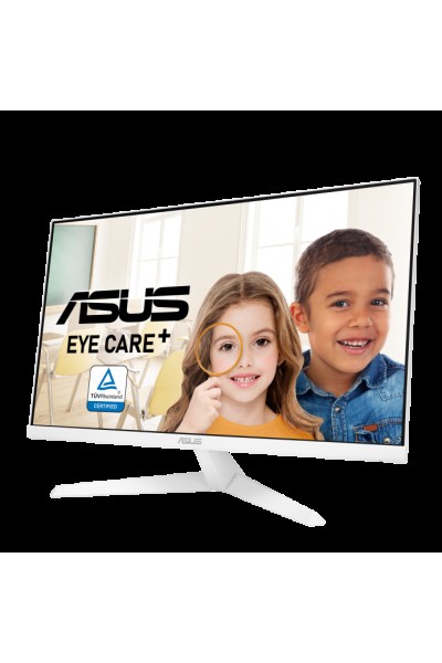 شاشة Asus KRN027977 مقاس 27 بوصة VY279HE-W 1920X1080 1Ms 75 هرتز IPS HDMI D-Sub باللون الأبيض