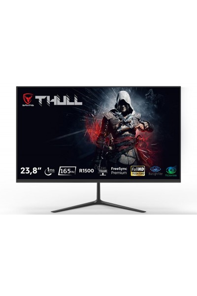 شاشة KRN028031 Thull 23.8 بوصة TG-238F 1ms 165 هرتز FHD HDR300 (Hdmi+DP+Vga) VA شاشة LED مسطحة بدون إطار للألعاب