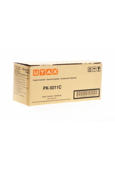 KRN028399 Utax PK-5011C حبر ناسخة أصلي أزرق سماوي P-C3060-3061-3065