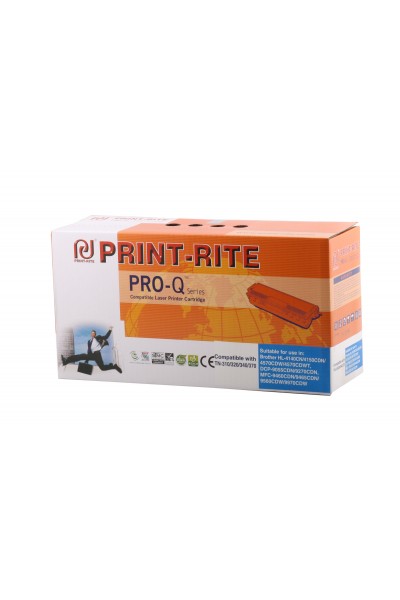 KRN028453 حبر Print-Rite Brother Tn-340C أزرق متوافق HL-4150-4570 DCP-9055 MFC-9460-9970