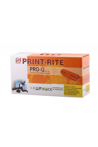 KRN028456 حبر متوافق مع Print-Rite Brother Tn-340Y أصفر HL-4140CN-4150CDN-4570CDW-4