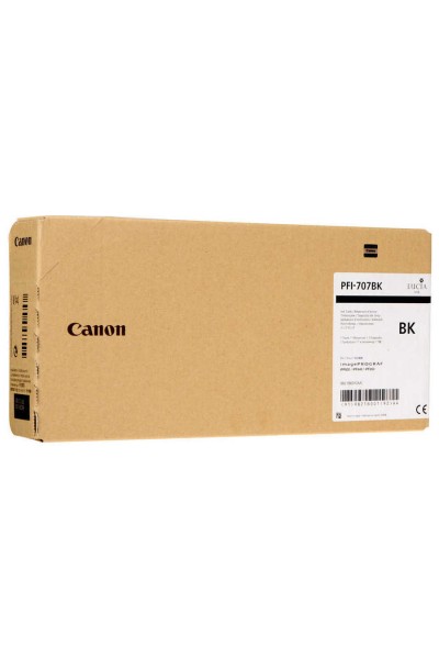 KRN028868 خرطوشة الحبر الأسود PFI-707BK من Canon IPF830-840-850