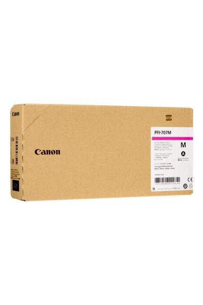 KRN028871 خرطوشة الراسمة الحمراء الأرجوانية PFI-707M من Canon IPF830-840-850