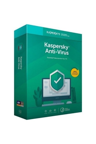 KRN029282 برنامج Kaspersky Antivirus التركي لـ 4 مستخدمين لمدة عام واحد