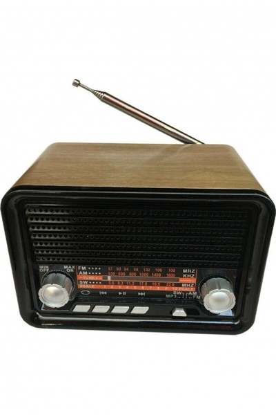 KRN029467 راديو Everton RT-302 بلوتوث-USB-SW-FM قابل للشحن