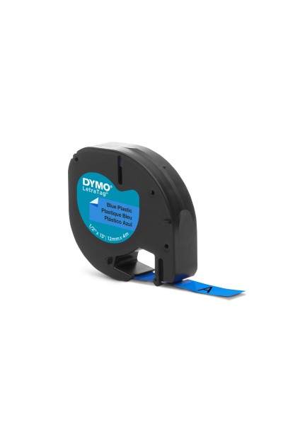 KRN029479 DYMO S0721650 شريط بلاستيك LetraTag ( 12 ملم × 4 متر)، أزرق (59426) 91205