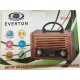 KRN029638 Everton Rt-871bt بطاقة بلوتوث Fm-Usb-Tf- راديو حنين قابل لإعادة الشحن