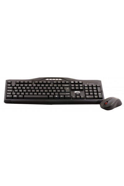 KRN029850 Elba EC-266 Q Usb أسود لوحة مفاتيح وماوس لاسلكية مجموعة مفاتيح الوسائط المتعددة المتاحة