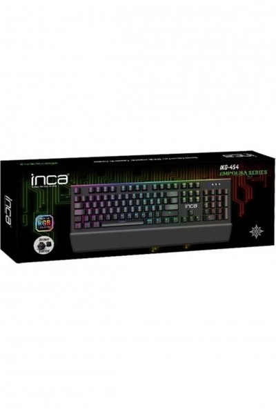لوحة مفاتيح ميكانيكية للألعاب KRN029862 Inca Ikg-454 كاملة RGB Empousaı