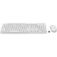 KRN029896 مجموعة ماوس لوحة مفاتيح لوجيتك 920-010089 MK295 لاسلكية بيضاء