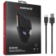 KRN030057 Rampage KB-277 OMNI Black Braided Type C RGB 6 أوضاع إضاءة مختلفة Q Mini Gaming Keyboard